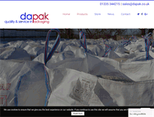 Tablet Screenshot of dapak.co.uk